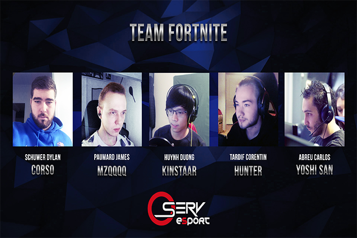 L'équipe Fortnite d'Oserv quitte la structure